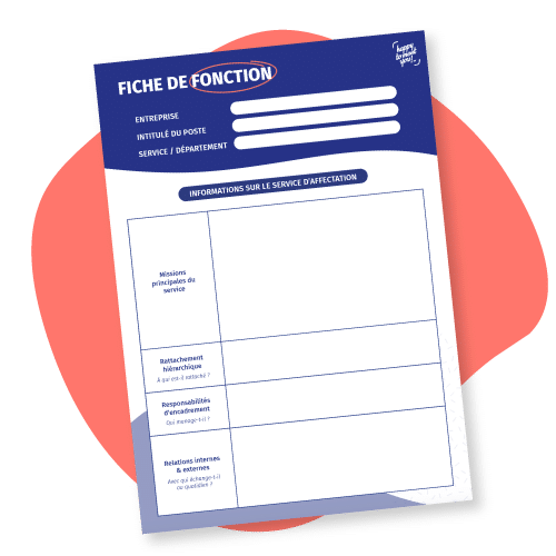 modele fiche fonction